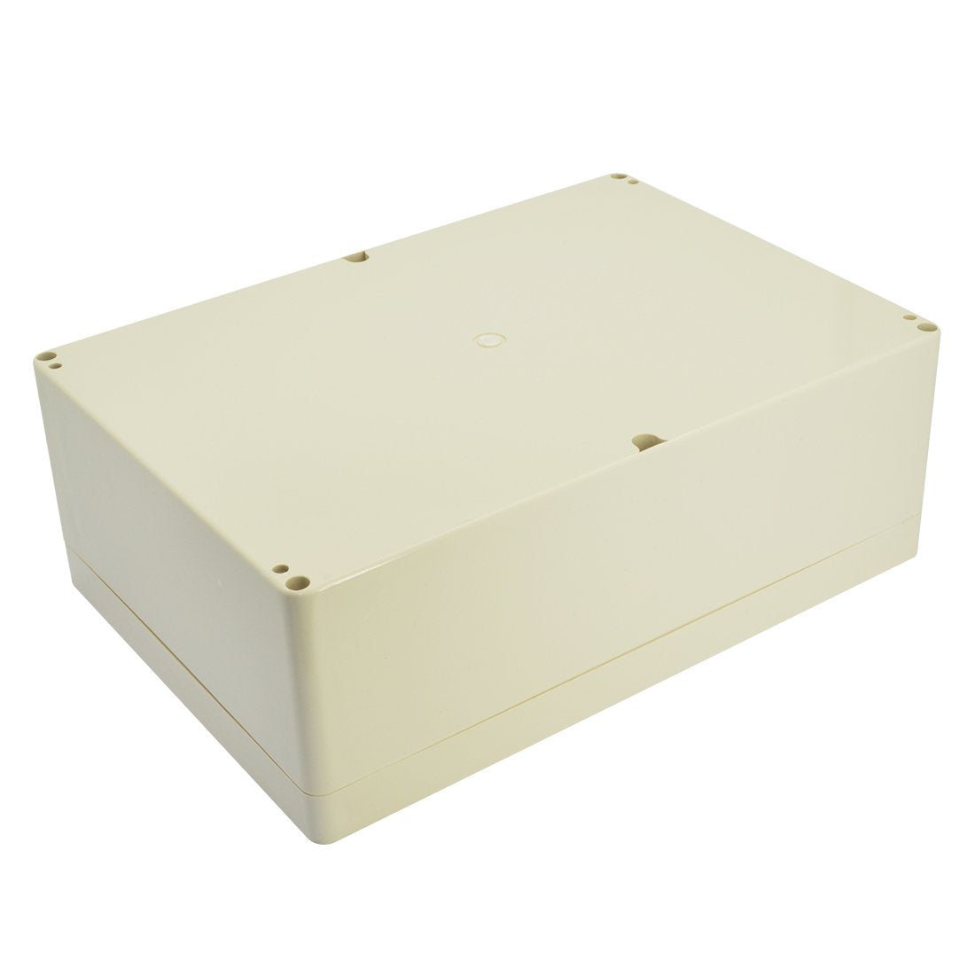 LeMotech Waterproof Dustproof IP65 ABS Plastic Junction Box Universal Electric Project Enclosure Pale Gray 10.4 x 7.2 x 3.7 inch (263 x 182 x 95 mm)