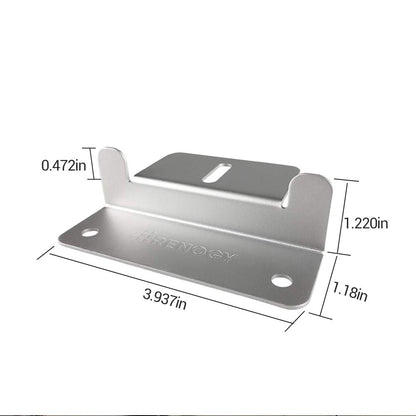 Renogy RNG-MTS-ZB Solar Panel Mounting Z Bracket Mount Supporting for RV, Roof, Boat, Set of 4 Units
