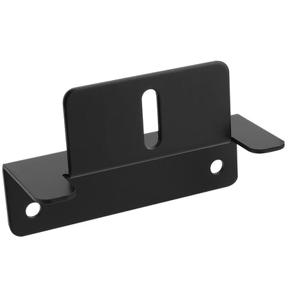 MUKLEI 8 Units Solar Panel Mounting Z Brackets with Nuts and Bolts, Lightweight Aluminum Corrosion-Free Construction Solar Panel Z Brackets Bulk for Roof, RV, Boat, Black