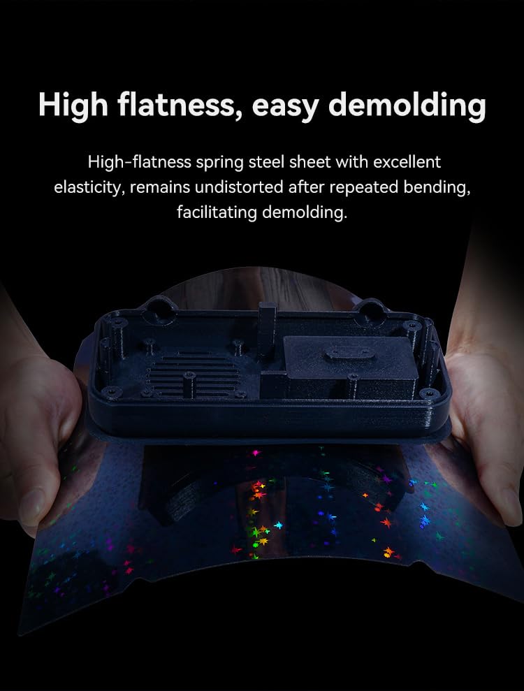 Creality Double-Sided Printing “Stars” Platform 235 * 235mm (Glossy PET + Coated PEI), Without Soft Magnetic Sticker, 3D Printer Platform for K1/Ender-3 V3/SE/KE/S1/3 S1Pro/3/3 Pro/3S/3V2/5/5S/5Pro