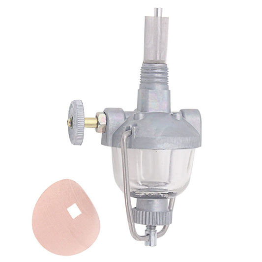 Fuel Sediment Bowl Assembly 2NAA9155B Glass Bowl for Ford 8N 9N 2N NAA Jubilee Tractor Massey Ferguson TE20 TO20 TO30 TO35 MF35 Replaces 180141M91 2N9155B NAA9155B 17C152