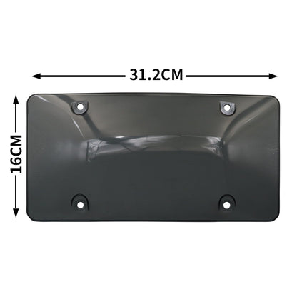 License Plate Frame Cover,Curved Surface Design,2pack- License Plate Protector.Fits Standard 6x12Inches License Plates,Protect Your Front & Back License Plate Frame (Gray)