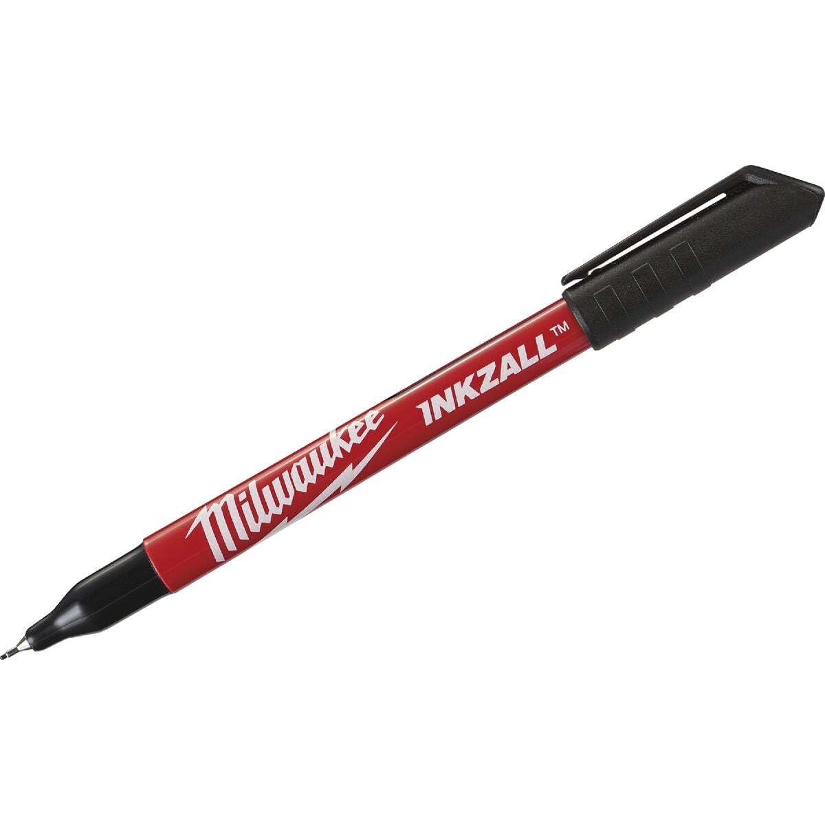 Milwaukee Electric - 4 PK INKZALL Black Ultra FINE Point PENS