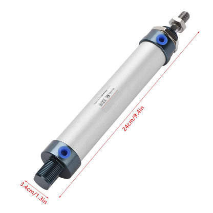 Mini Pneumatic Air Cylinder, 100mm Stroke 25mm Bore Pneumatic Cylinder for Industrial Use