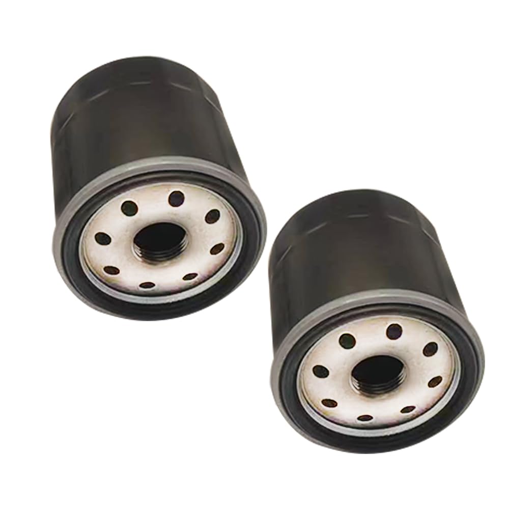 Quaprodur AM107423 49065-0724 Oil Filter Replacment for Kawasaki 49065-7010 49065-2078 Club Car 1016467 41016467 Kubota T1460 T1560 T1700H T1770 T1870 (2 Pack)