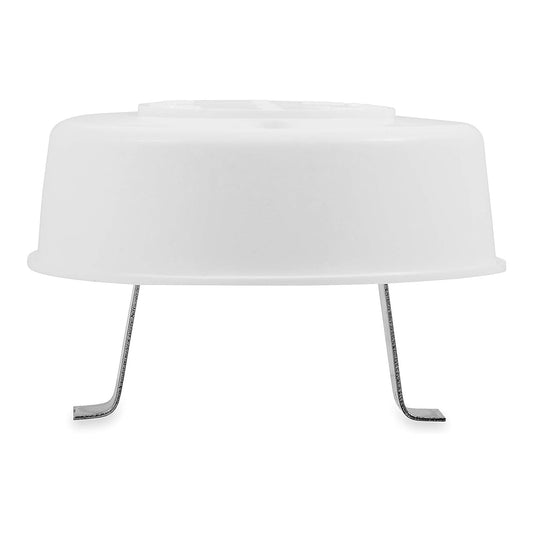 Camco Replace-All Plumbing Vent Cap with Spring Attachment - Replaces Lost or Damaged RV Plumbing Vent Caps | Fits Up to 2 inch Plumbing Vent Pipe - White (40034)