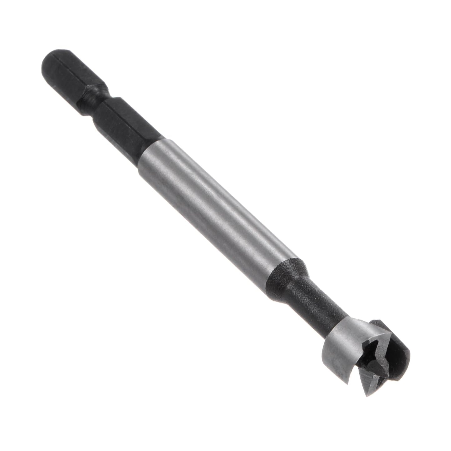 HARFINGTON 2pcs Forstner Drill Bits 12mm (15/32") Multi-Tooth Serrated Carbon Steel Wood Hinge Drill Bit with 1/4" Hex Shank for Hardwood Softwood Plywood Drilling Woodworking