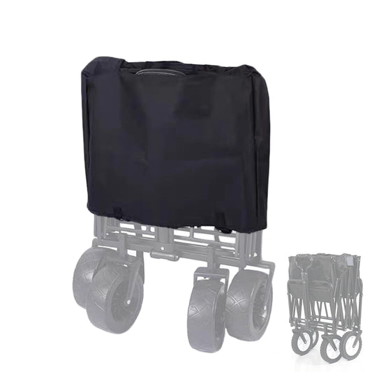 Folding Wagon Cover Fit for Outdoor & Garden Cart Dustproof Accessories, 600D Heavy Duty, 22"x17",Not Include Cart