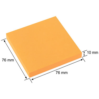 (24 Pack) ZCZN Sticky Notes 3x3 Inches, 2400 Sheets 8 Bright Color Self-Stick Note Pads, Easy to Post for Office, Home, Meeting, School