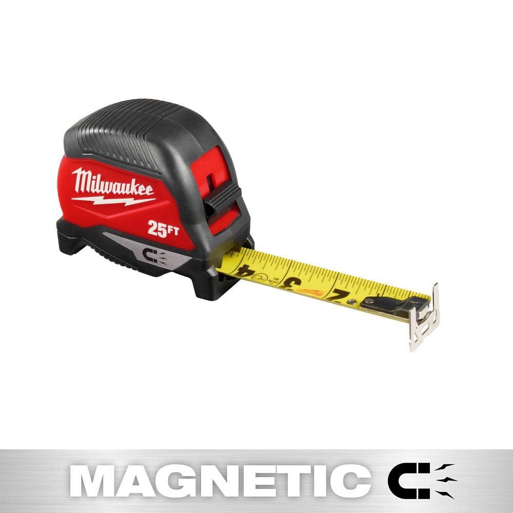 Milwaukee Electric - 25FT Magnetic Tape Measure