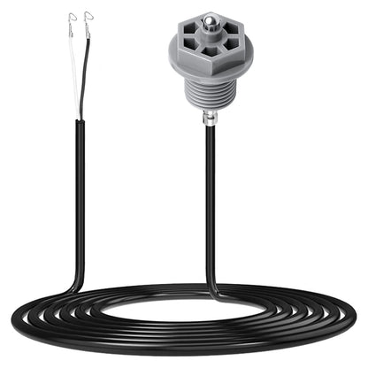 XMK 6600-166 Temperature Sensor for Sundance Spas and Jacuzzi Hot Tubs, with Curled Finger Connectors and 6540-228 O-Ring