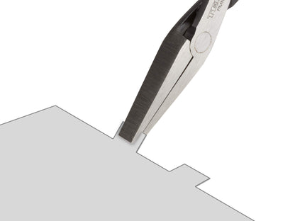 TEKTON Mini Flat Nose Pliers, Smooth Jaw | PMN23001