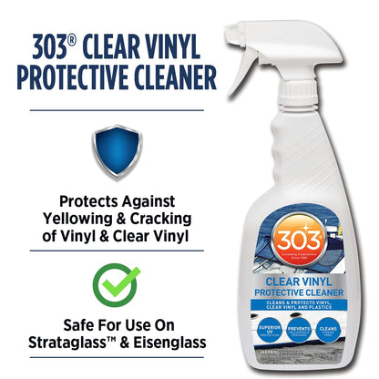 303 30215 Clear Vinyl Protective Cleaner - 32 fl. oz.