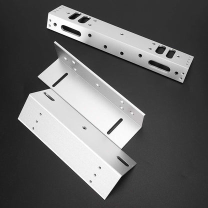 Magnetic Lock Bracket, L&Z Mounting Bracket for Electric Magnetic Lock, Door Lock Support for Wooden Doors Metal Doors Security Doors 280kg/617.3lb