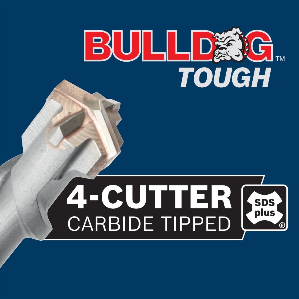 Bosch HC4C2122-3/4 in. x 8 in. SDS-Plus® Bulldog™ Tough Rotary Hammer Bit