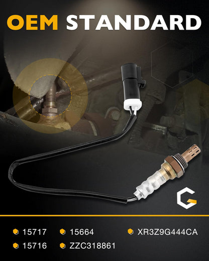 Oxygen Sensor Upstream Downstream O2 Sensor | Replacement for Ford F150 F250 Ranger Expedition Explorer Escape, for Mazda Tribute, Lincoln & More | Replace# 15717, 15716, 15664, ZZC318861