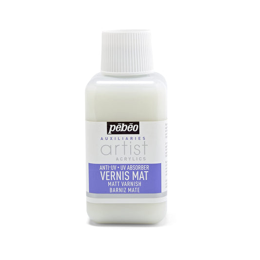 Pebeo Artist Acrylics Auxiliaries Matt Varnish, 250-Milliliter