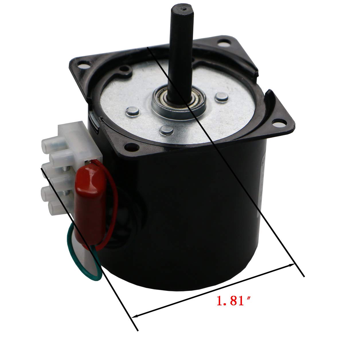 30RPM Reducer Motor Dual Bearing Synchronous Gear AC Motor CW/CCW Control 115V 60Hz 10W 60KTYZ
