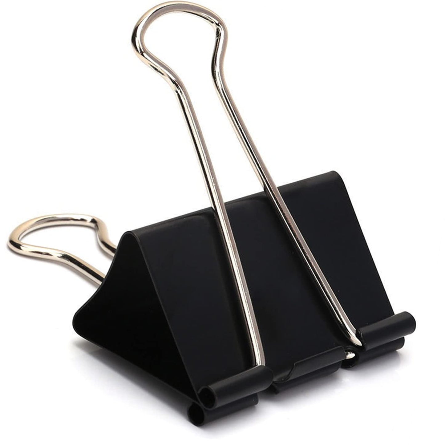 Extra Large Binder Clips 2.4 Inch (24 Pack), Upgrade Giant Binder Clips Big Paper Clips Clamps for Office and Home Supplies, Black