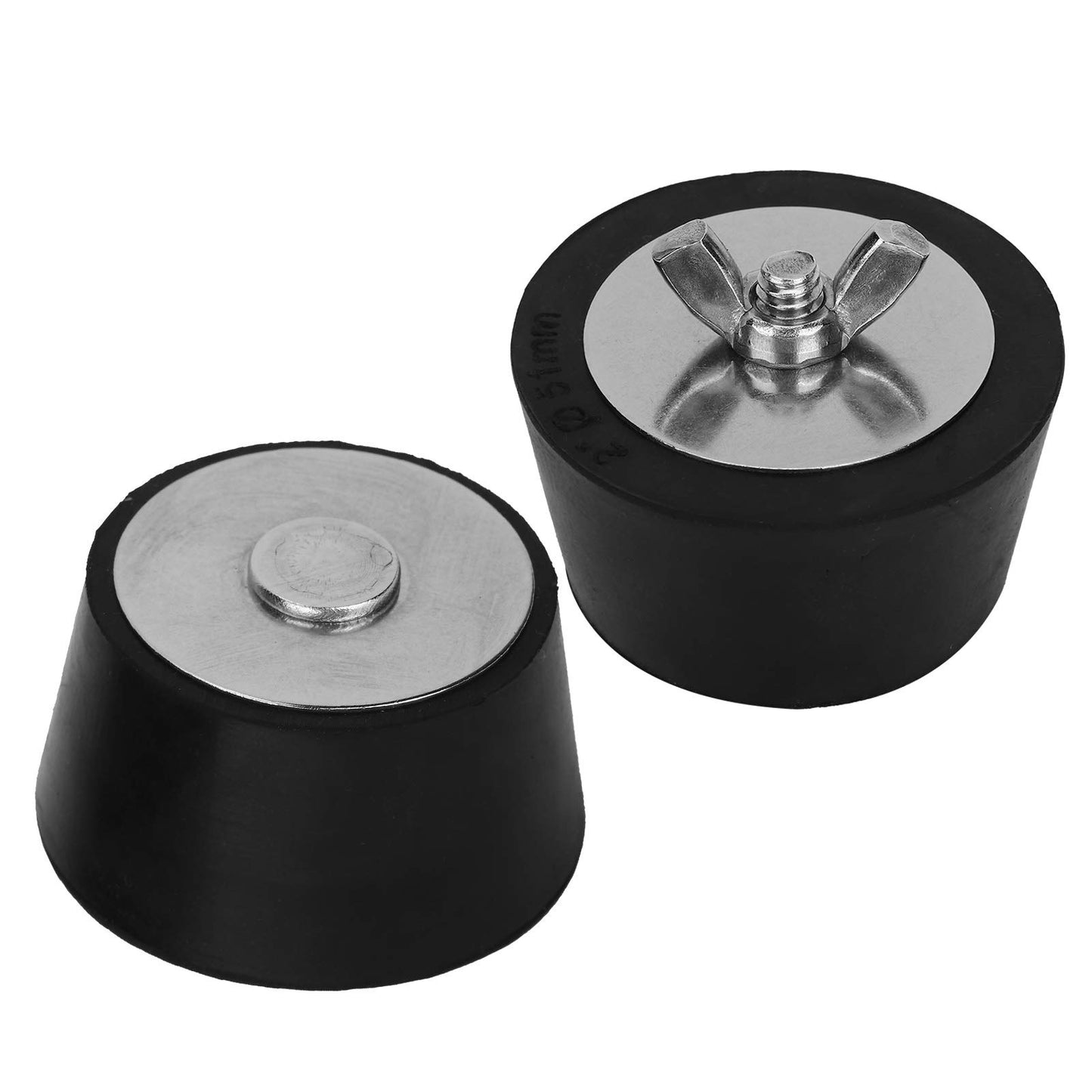 2PCS 51mm 2in Expansion Plugs Antifreeze Rubber Plugs for Swimming Pool Pipelines in Winter Rubber Expansion Winterizing Plug for Swimming Pool Spa Pipework Winter Fittings