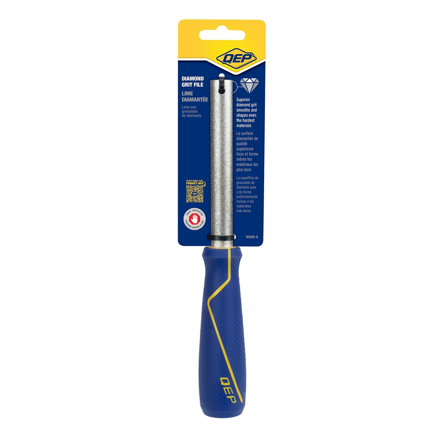 QEP 10586-6 Diamond Grit File