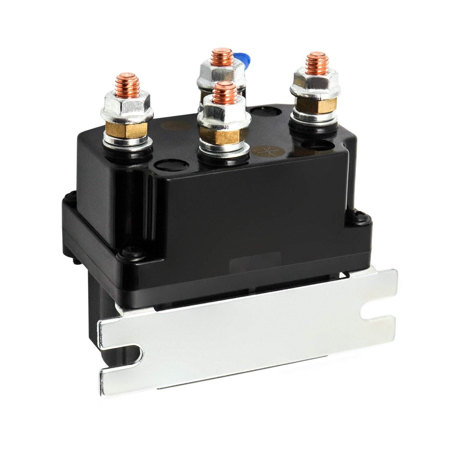 QWORK 12V 250A Winch Solenoid Relay Contactor for AUT UTV 3000-5000lbs Winch