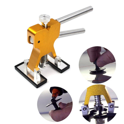 19pcs Auto Body Paintless Dent Removal Repair Tool Kits Glue Puller Smile Dent Lifter with Pro Glue Puller Tabs