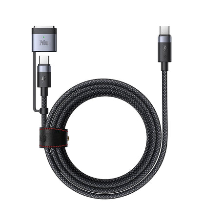 Mcdodo USB-C to Magnetic 3 Cable 140W Compatible with MacBook Pro 2023 2021 MacBook Air (13/15-inch, 2024/2022), MacBook Air 2023 (USB C to Magnetic 3-Pro)