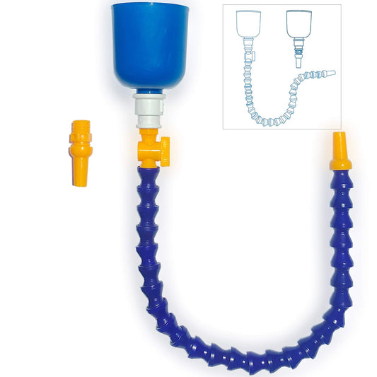 27" Bendable Transmission Funnel with Filter and Switch, Multi-Purpose Funnel is Suitable for All Automotive Oil,Transmission Oil and Other Liquids.