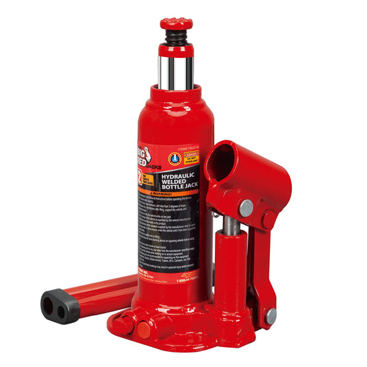 Torin T90203B Big Red Hydraulic Bottle Jack, 2 Ton Capacity
