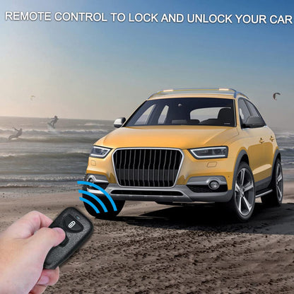 Shkalacar 12V Universal Car Auto Remote Central Kit, Door Locking Vehicle Keyless Entry System, Auto Remote Lock System with 2 Remote Controls