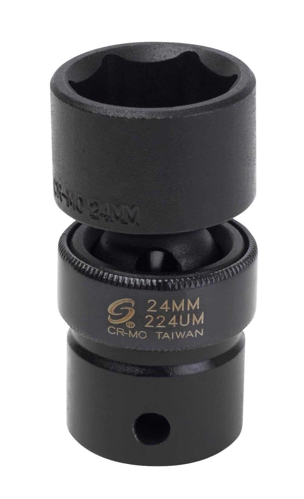 Sunex 224um 1/2-Inch Drive 24-mm Universal Impact Socket