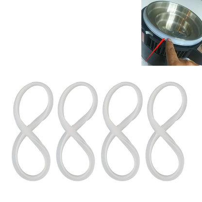 4PCS Silicone Sealing for Water Distiller, O Rings Sealing Still Water Distiller, Water Distiller Gaskets Spare Parts for Still Water Distiller (4L)