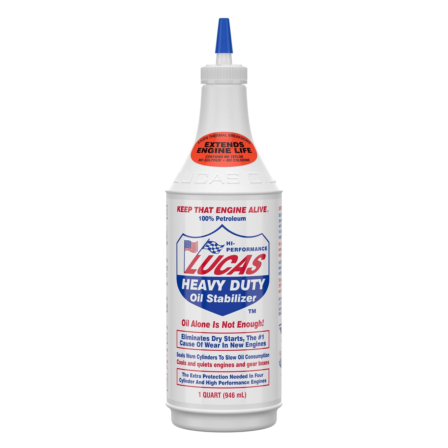 Lucas Oil H/D Oil Stabilizer/12x1/Quart, Multi, One Size (10001)