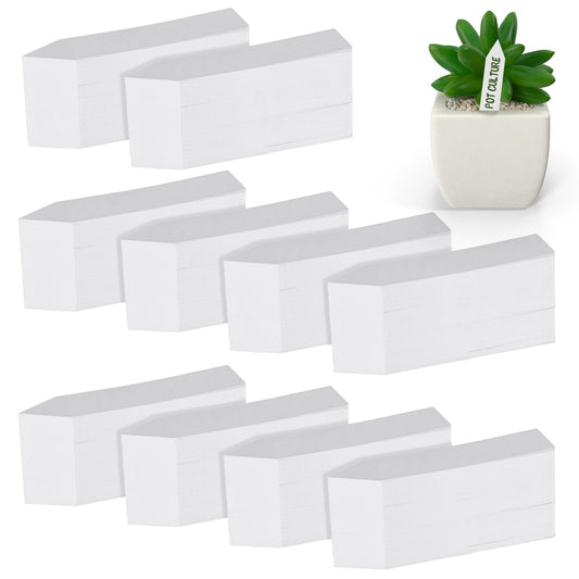 YaeCCC 1000 Pcs 4 Inches Plant Labels Plastic Plant Tags Nursery Garden Labels Pot Marker Garden Stake Tags