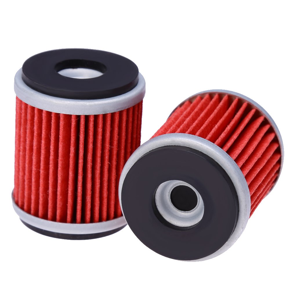 Vkinman 10Pcs 1S4-E3440-00 HF140 Oil Filters, Replacement for Yamaha YFZ450R 2009-2024 YZ450F WR250F WR450F 2009-2025, Replaces 38B-E3440-00 5D3-13440-00