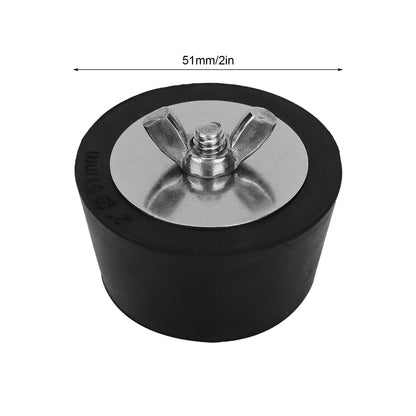 2PCS 51mm 2in Expansion Plugs Antifreeze Rubber Plugs for Swimming Pool Pipelines in Winter Rubber Expansion Winterizing Plug for Swimming Pool Spa Pipework Winter Fittings