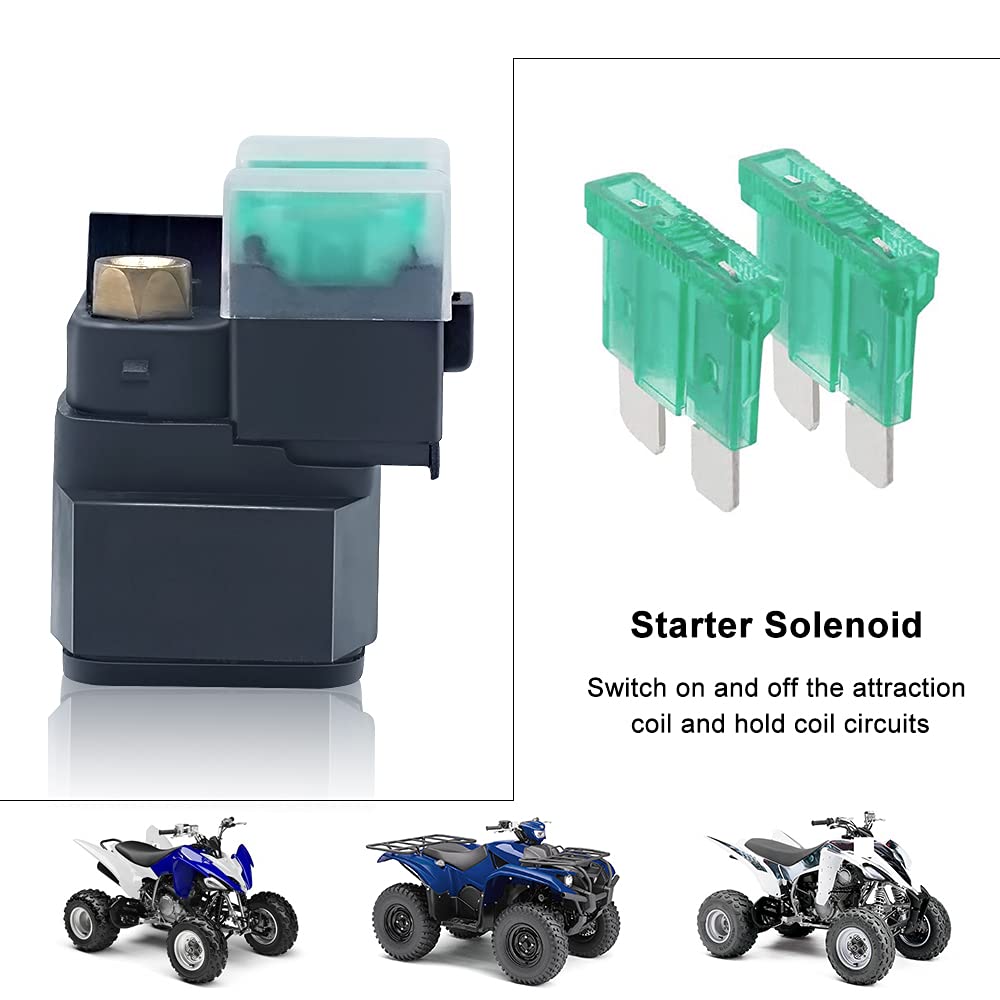Starter Solenoid Relay for Yamaha ATV YFM 250 350 400 450 660 Raptor Grizzly Kodiak Wolverine Big Bear