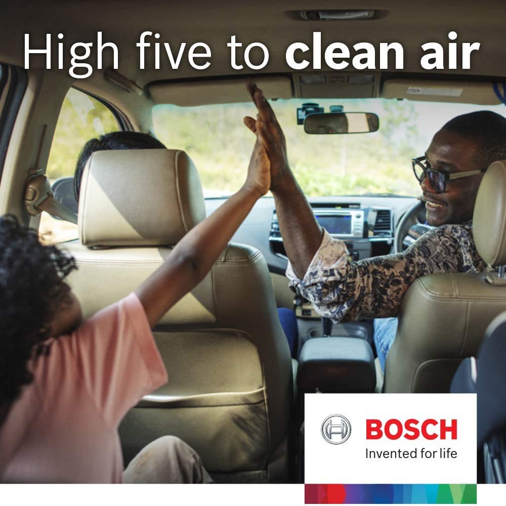 BOSCH 6086C HEPA Cabin Air Filter - Compatible with Select Nissan Rogue, Rogue Sport
