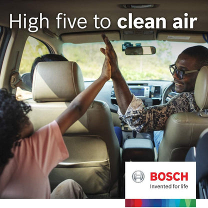 BOSCH 6086C HEPA Cabin Air Filter - Compatible with Select Nissan Rogue, Rogue Sport