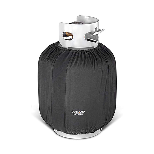 Outland Living Propane Tank Cover 20 lb | Reliable, Weather Resistant Gas Cylinder Cover | Rugged Outdoor UV Rated D600 Polyester | 12.5" x 18"