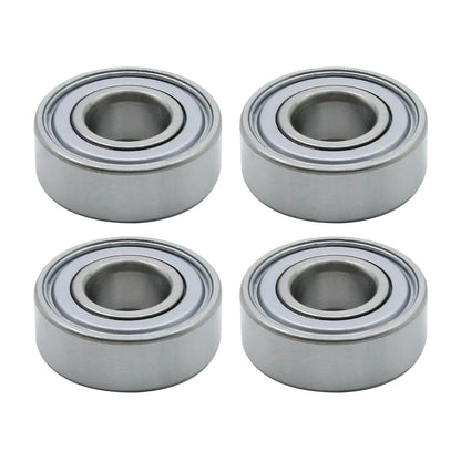 Newnessai 4Pcs Z9504-2RST Spindle Ball Bearing, Replacement for Motorcycles Go-Kart ATVs Snowmobiles Lawn Mowers, Replaces 204BBAR, P204RR6, JD9239