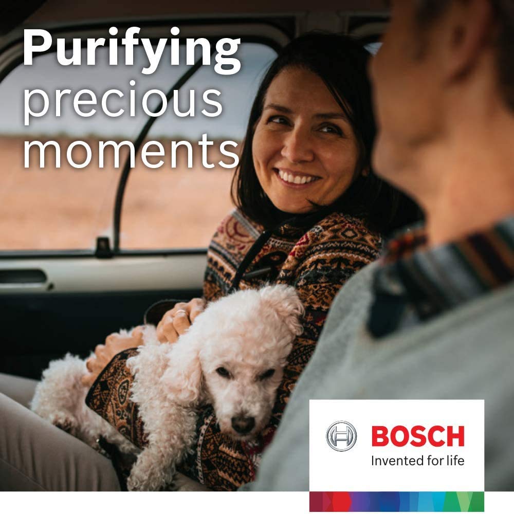 BOSCH 6086C HEPA Cabin Air Filter - Compatible with Select Nissan Rogue, Rogue Sport