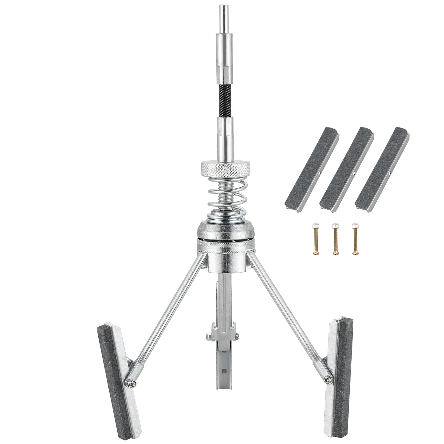 Acymner Engine Cylinder Hone Tool | 5 to 17.7cm Diameter Adjustable Deglazer with Extra 3PCS 3" Long Stones 220 Grit