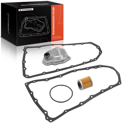 A-Premium Automatic Transmission Fluid Filter with Pan Gasket & Cooler O-Ring, Compatible with Mitsubishi Outlander 2014-2020, Outlander Sport 2015-2023, Lancer 2011-2017, RVR 2015/2017-2023