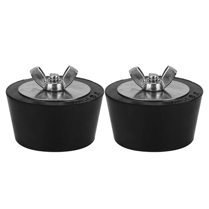 2PCS 51mm 2in Expansion Plugs Antifreeze Rubber Plugs for Swimming Pool Pipelines in Winter Rubber Expansion Winterizing Plug for Swimming Pool Spa Pipework Winter Fittings