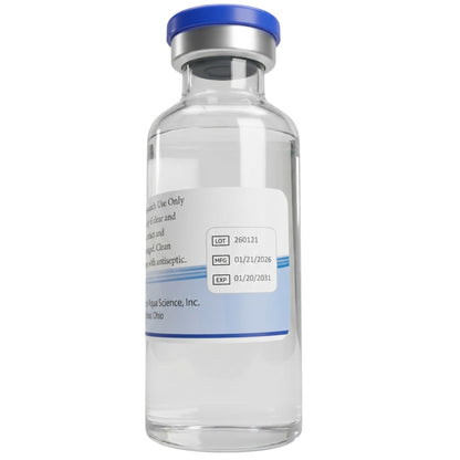 Reconstitution Solution 2-Pack - 30ml - Ultra Clean Solution in Premium Glass Vials | Made in USA