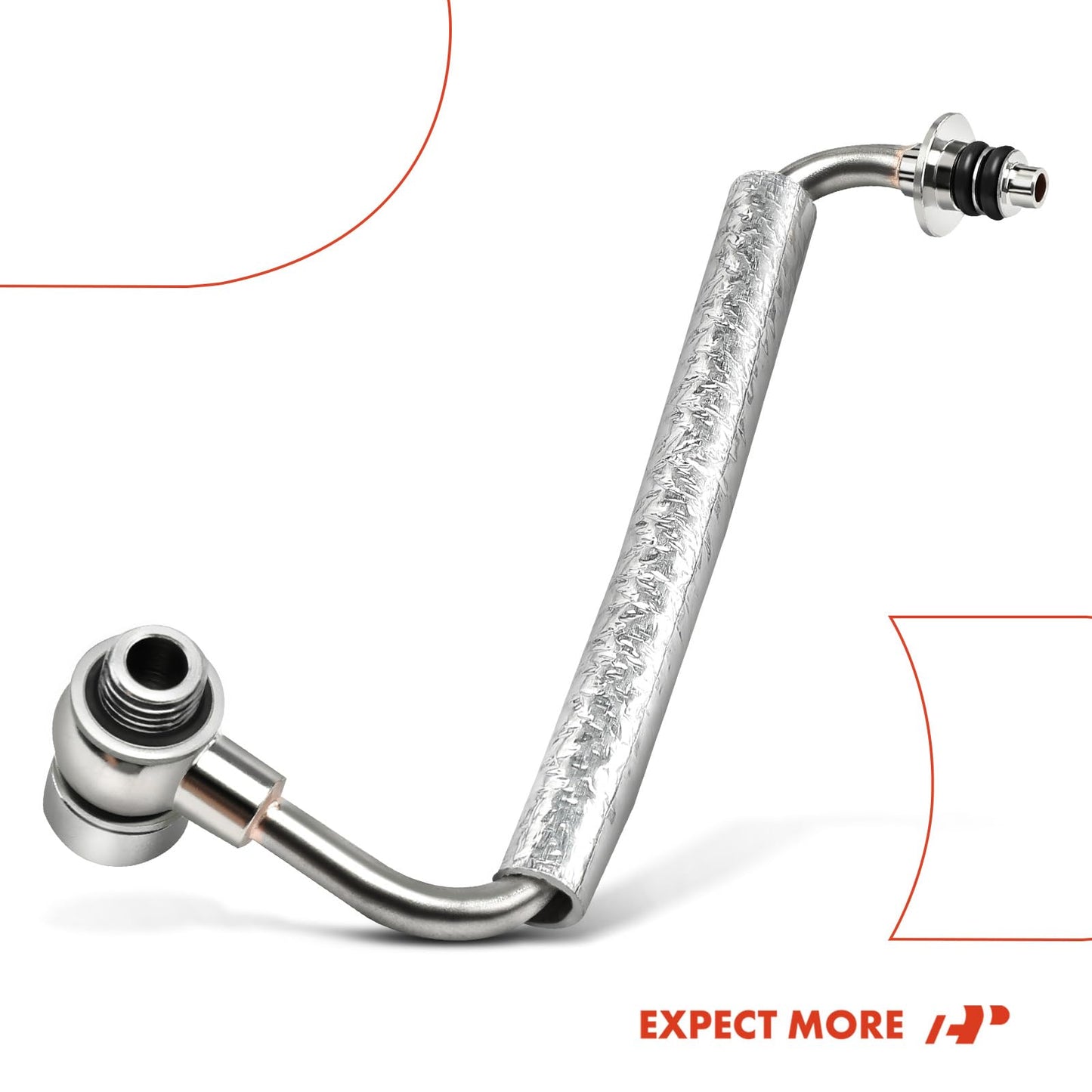 A-Premium Turbocharger Turbo Oil Feed Line Pipe Tube Compatible with Buick, Chevrolet Vehicles - 1.4L - Encore 2013-2021, Cruze 2011-2016, Sonic 2012-2020, Trax 2013-2021 - Replaces 25200947, 55592600