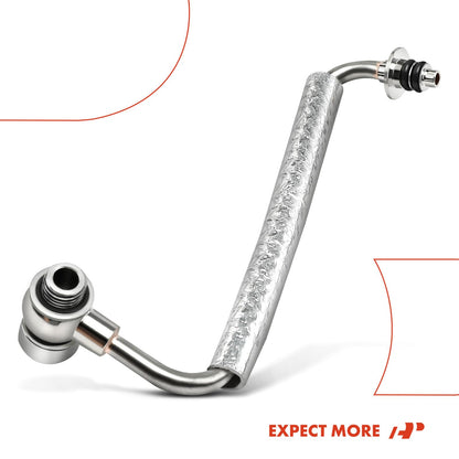 A-Premium Turbocharger Turbo Oil Feed Line Pipe Tube Compatible with Buick, Chevrolet Vehicles - 1.4L - Encore 2013-2021, Cruze 2011-2016, Sonic 2012-2020, Trax 2013-2021 - Replaces 25200947, 55592600