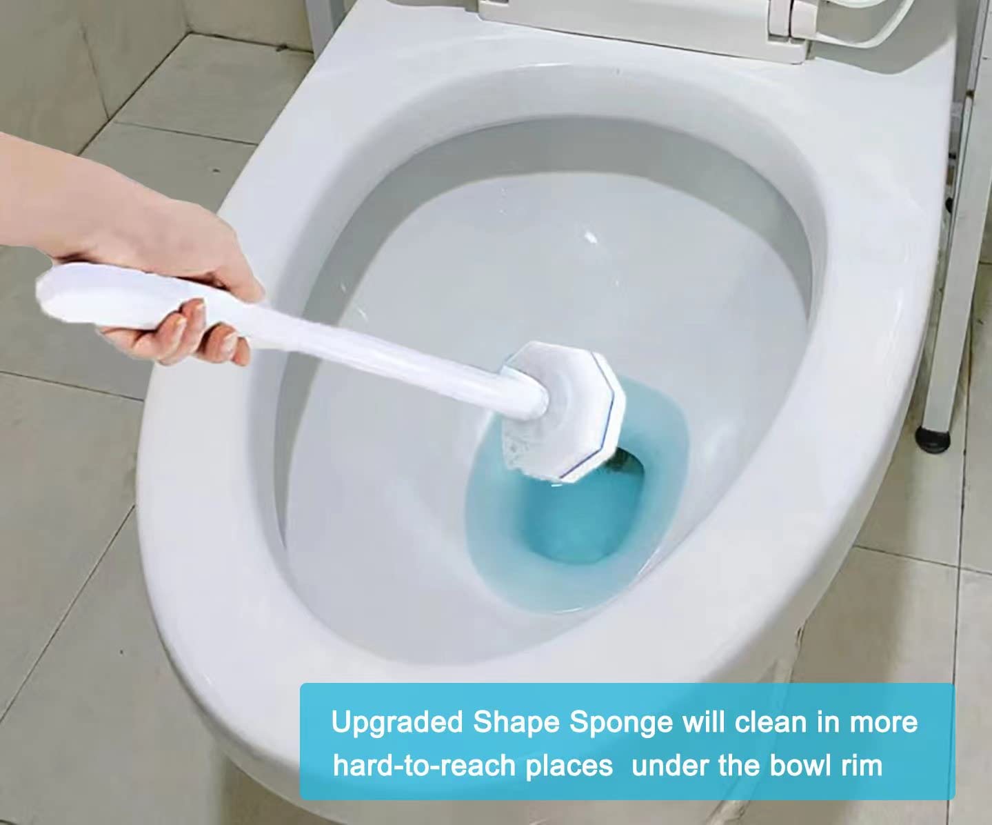 40PCS Upgraded Disposable Wand Brush Heads Compatible with Clorox Wand Refills.